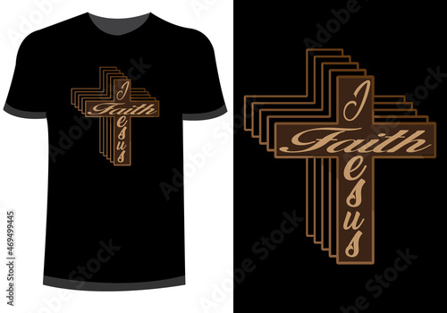 Cross T-shirt | Christian T-shirt Design | Religious Tee