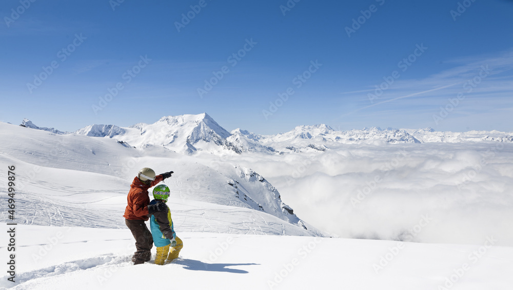 Ski en famille paradiski la Plagne