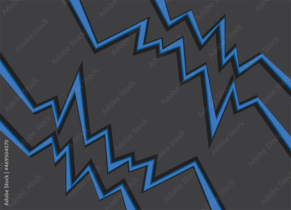 Simple background with blue jagged and zigzag lines Simple background with blue jagged and zigzag lines