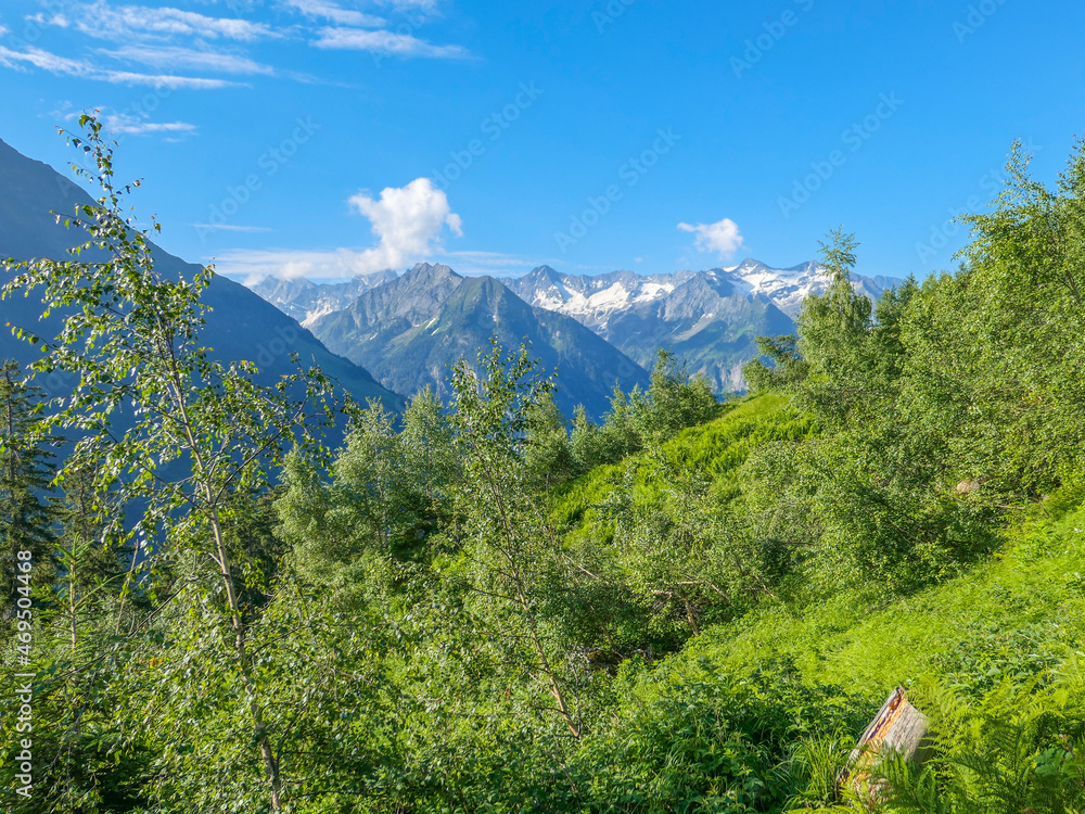 Wandern in den Zillertaler Alpen zur Gamshütte