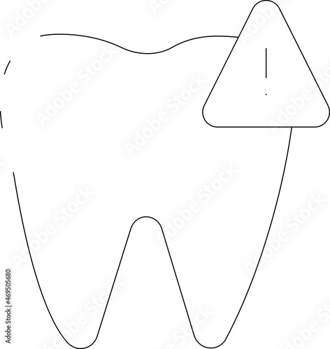 dental icons teeth and tooth