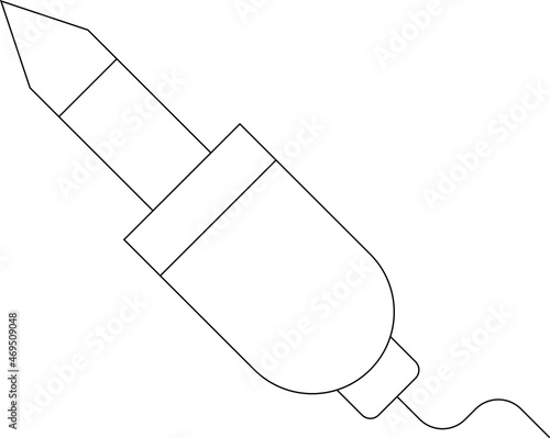cinema icons audio jack and jack connector