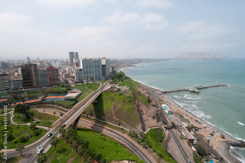 Lima aerial view