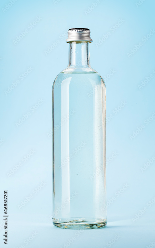 Glass water bottle