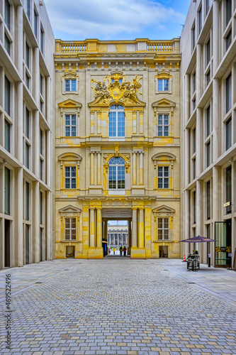 Portal in the Passage inner courtyard, The Berlin Palace (Humboldt Forum), Unter den Linden, Berlin photo