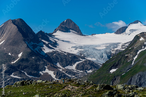 Gries Glacier, Nufenen Pass, Switzerland photo