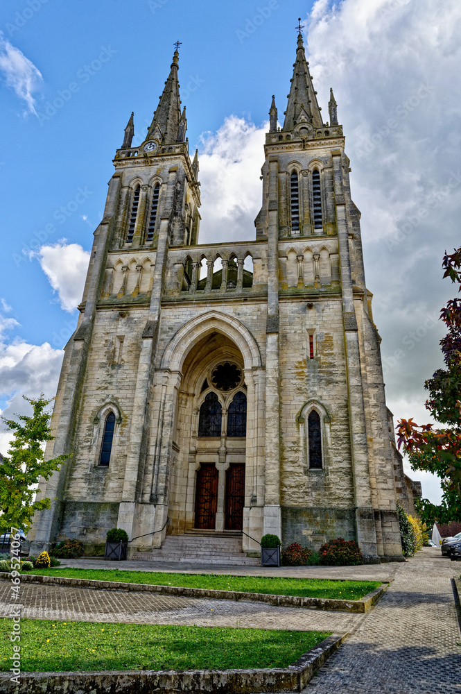 Église du Sacré-Cœur, Bourbon-Lancy, Bourgogne, France, Saône-et-Loire, Bourgogne-Franche-Comté
