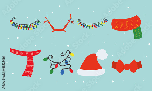 christmas accessories and lights