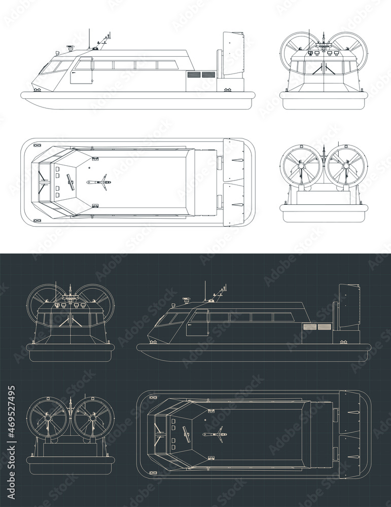 Hovercraft blueprints