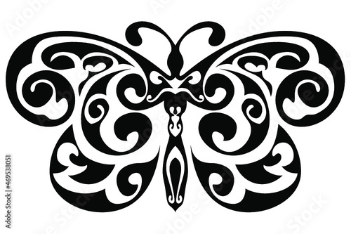 butterfly Ornament Vector