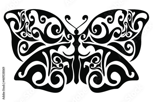 butterfly Ornament Vector
