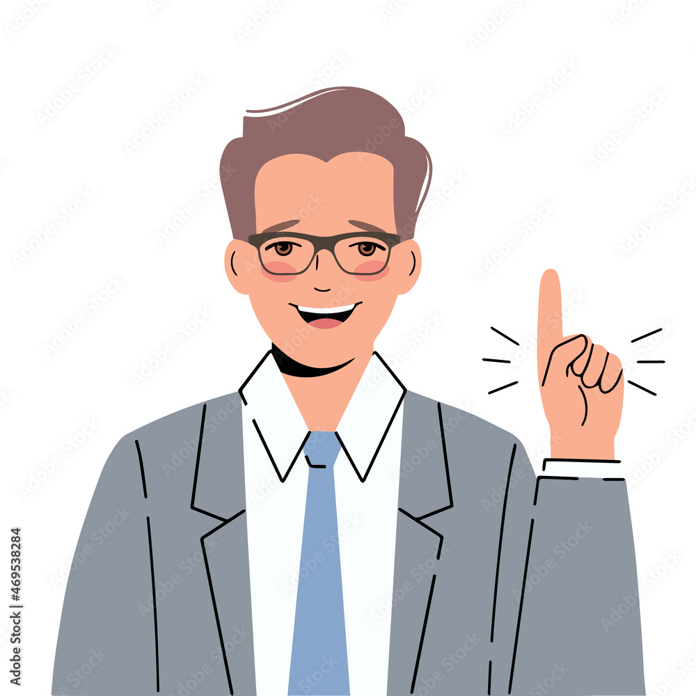 Smiling man in a suit shows with a hand gesture that he is delighted. Man with thumbs up. Smiling man in a suit shows with a hand gesture that he is delighted. Man with thumbs up.