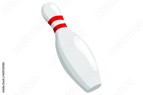 white bowling pins