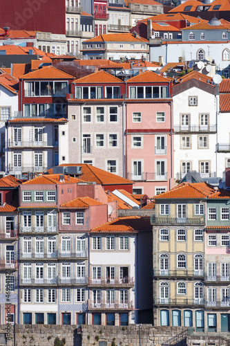 Porto Portugal old town buildings World Heritage travel portrait format