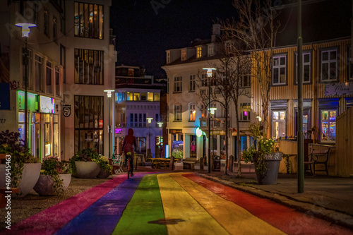 Rue colorée