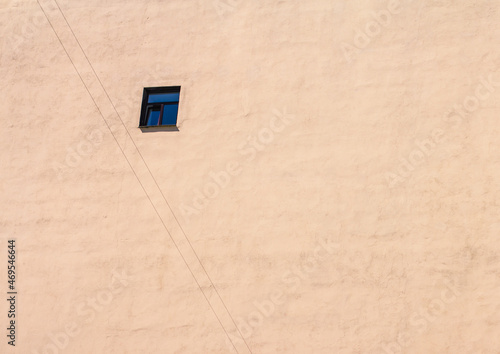 Wall with one window, Saint Petersburg, loneliness