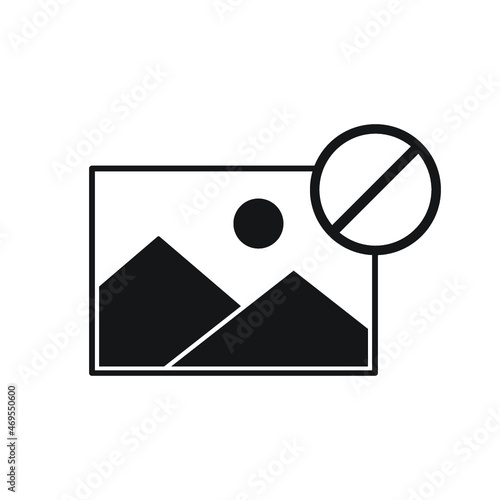 Image unavailable icon.
