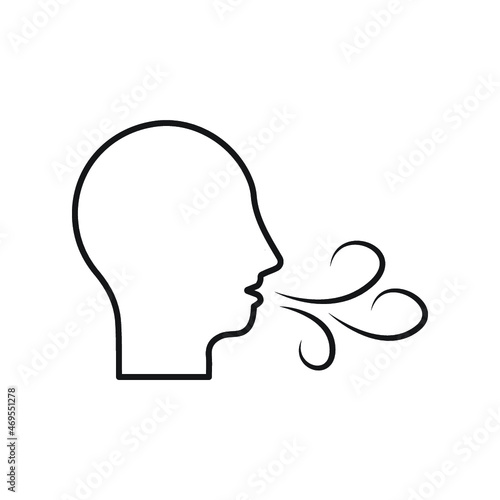 Having breath difficulties. Health Care.