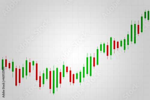 Stock market or forex trading candlestick chart exchange. Cryptocurrency, stock broker monitor economic graph with diagrams, business and financial concepts reports. Technology communication concept