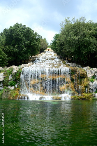 ITALY-CASERTA The Royal Palace of Caserta,constructed by the House of Bourbon-Two Sicilies as their main residence as kings of Naples.the largest palace erected in Europe during the 18th century 