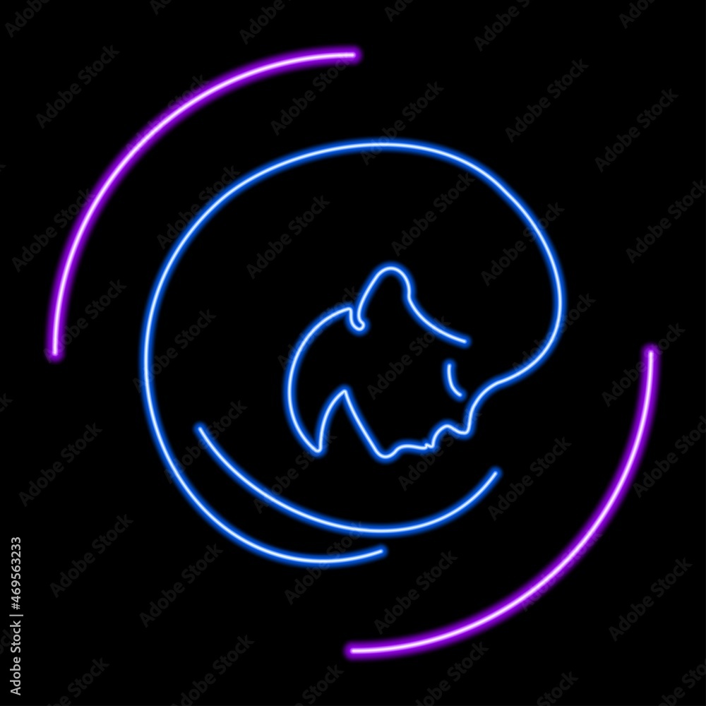 Virgo zodiac sign neon, modern glowing banner design, colorful trend of modern design. Vector illustration. Virgo zodiac sign neon, modern glowing banner design, colorful trend of modern design. Vector illustration.