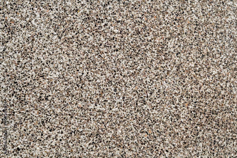 Dark gray old terrazzo floor texture for background Dark gray old terrazzo floor texture for background