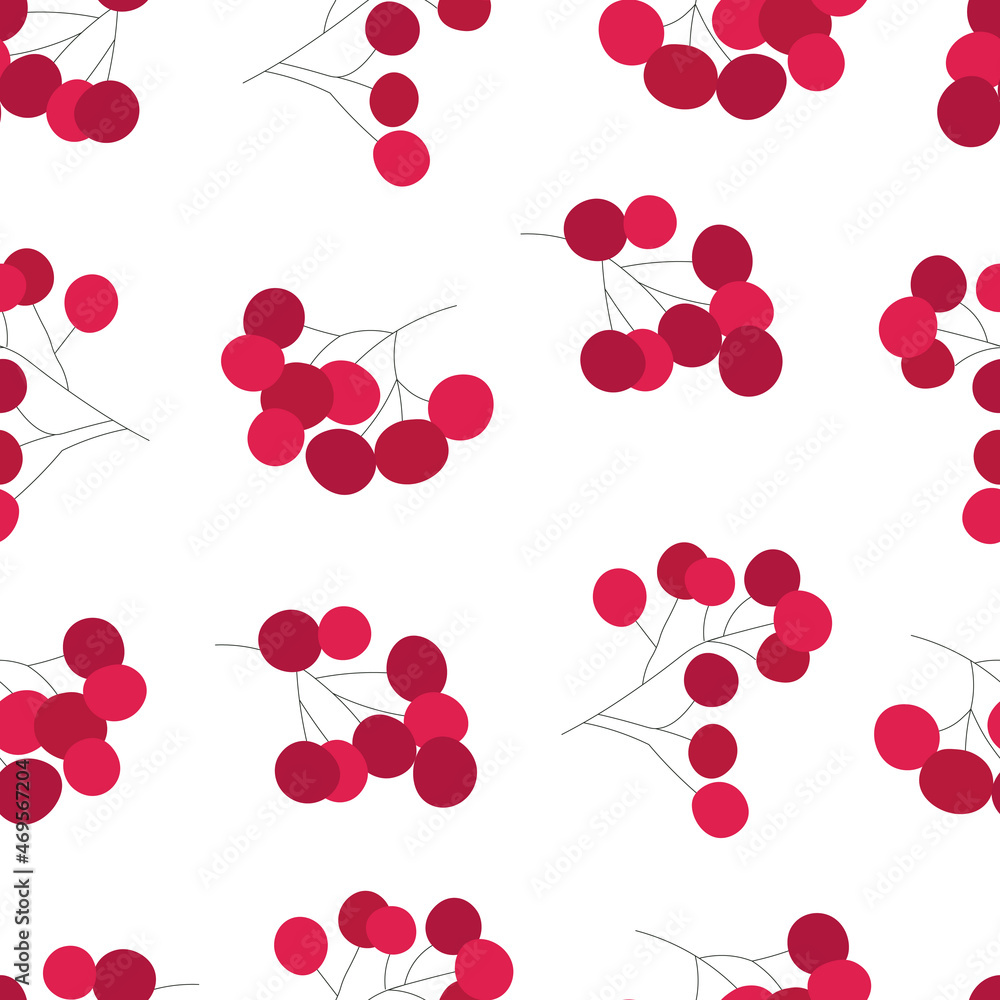 Rowan seamless pattern. Background for wallpapers, textiles, papers, fabrics, web pages. Vintage style. Rowan seamless pattern. Background for wallpapers, textiles, papers, fabrics, web pages. Vintage style.