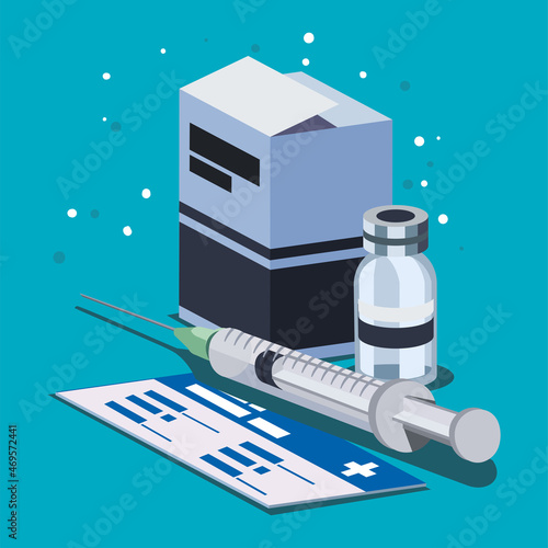 vaccine passports icons