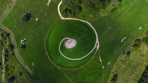 Kopiec Kraka w Krakowie - Krak Mound in Krakow