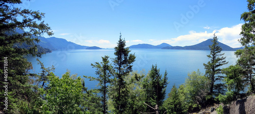 View from Sea to Sky Highway © Arc