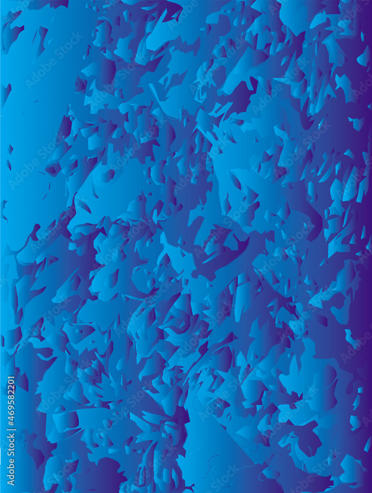 Blue christmas background. Abstract pattern and texture. Vector graphics