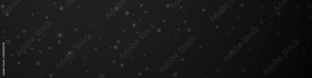 Magic stars random Christmas background. Subtle fl Magic stars random Christmas background. Subtle fl