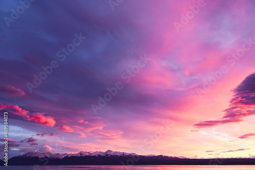 sunrise over the mountains © SeanMichaelPritchard