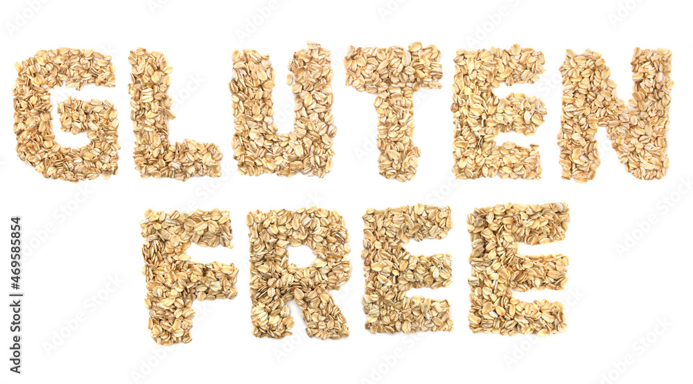 Isolated Gluten Free Grain Oats Isolated Gluten Free Grain Oats