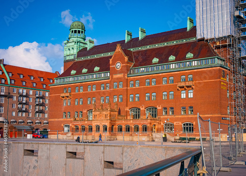 The old post house in Malmo, Sweden photo