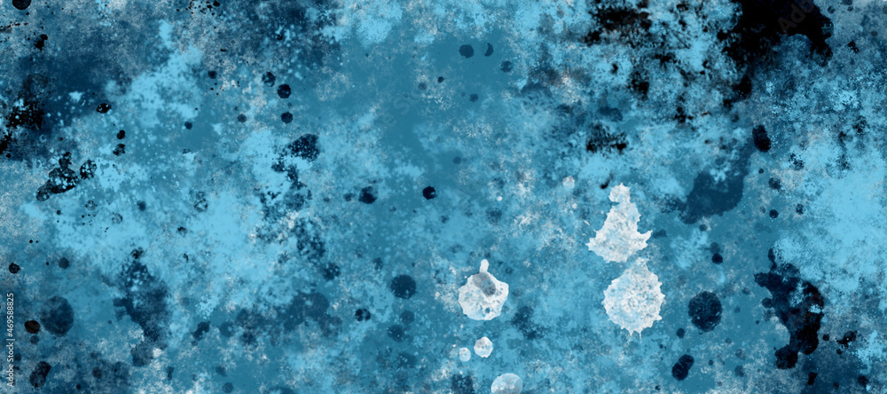 SPLATTER BLUE BACKGROUND, ABSTRACT PAINTING TEXTURE SPLATTER BLUE BACKGROUND, ABSTRACT PAINTING TEXTURE