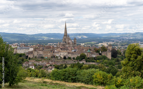 View over the city of Autun, France © Jeroen Kleiberg