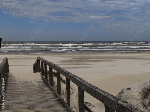 pier on the beach