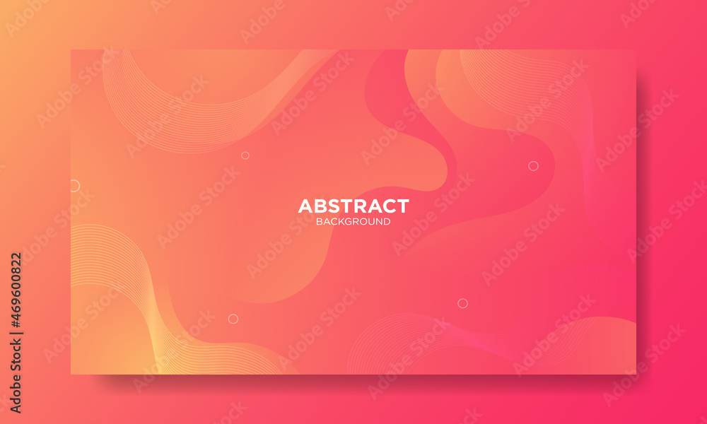 Obraz premium Abstract Colorful waves geometric background. Modern background design. gradient color. Fluid shapes composition. Fit for presentation design. website, banners, wallpapers, brochure, posters