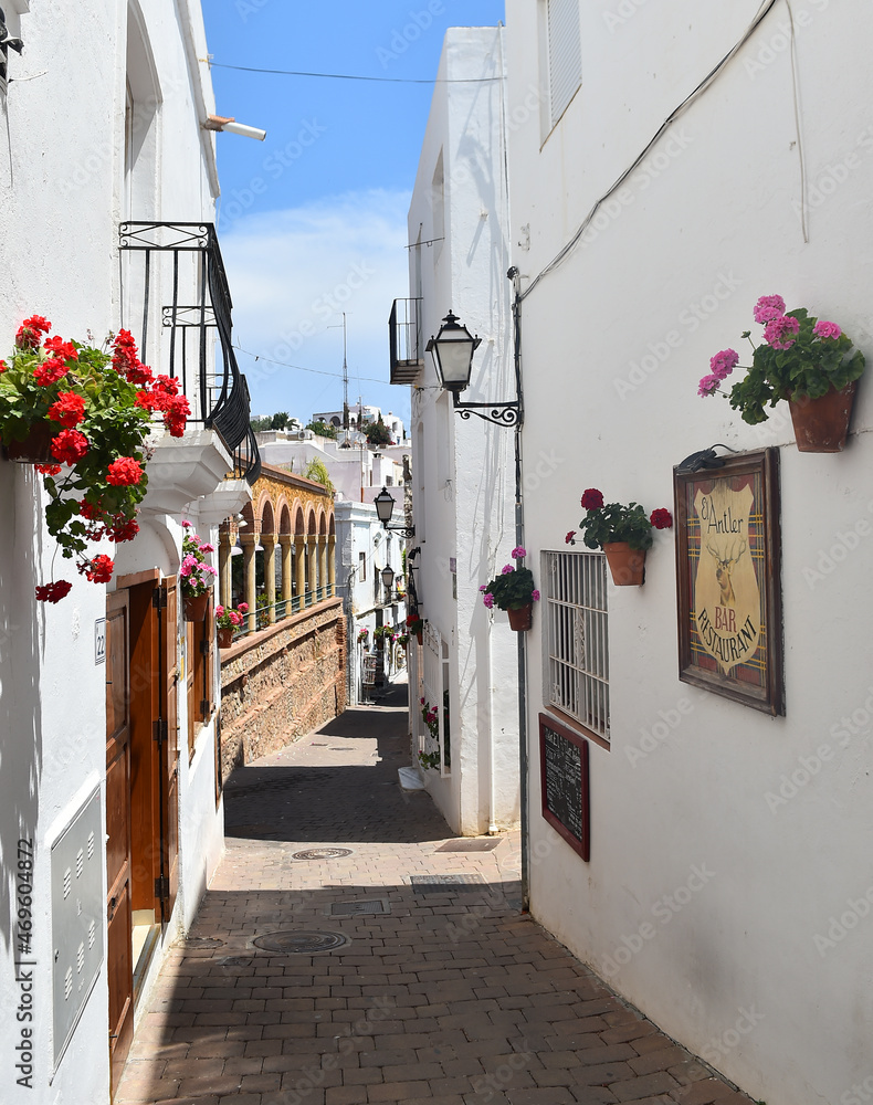 Fototapeta premium casas blancas en andalucia