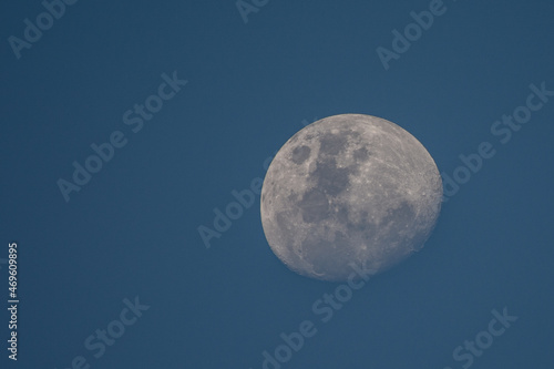 full moon over sky