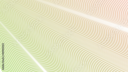 Elegant abstract wavy lines digital vector art.
