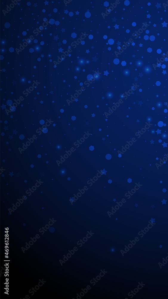 Obraz premium Magic stars random Christmas background. Subtle fl