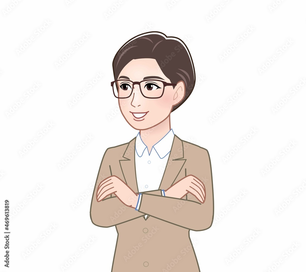 スーツの女性
