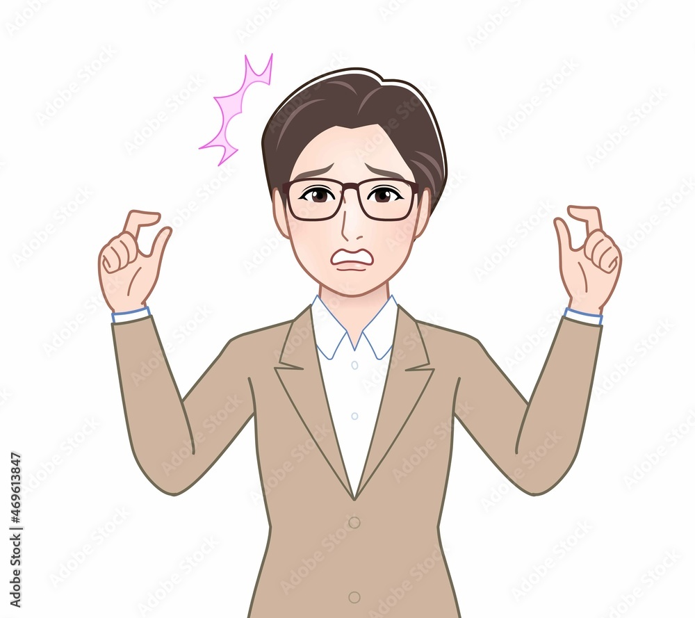スーツの女性 スーツの女性