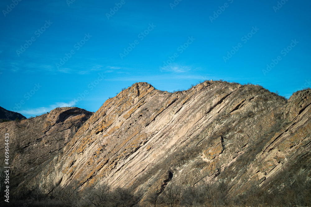 landscape with blue sky landscape with blue sky