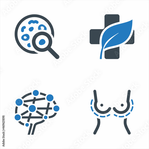 Medical Specialties Icon Set 6