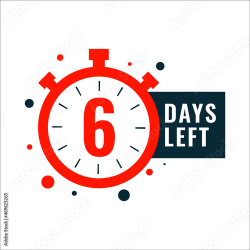 Countdown timer number of days left