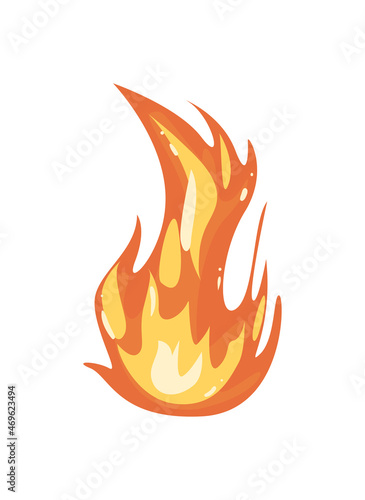 nice fire illustration