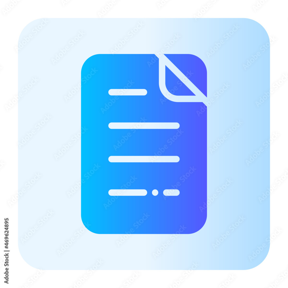 paper gradient icon paper gradient icon